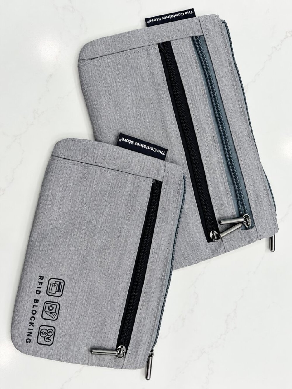 The Container Store - RFID Blocking Currency & Passport Organizer | SET OF 2